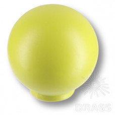 Ручка кнопка детская коллекция , выполнена в форме шара, цвет фисташковый матовый