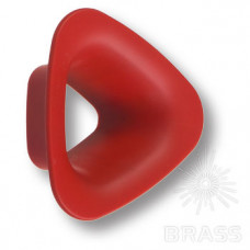 Ручка кнопка детская, треугольник красный 32 мм