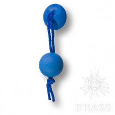 Ручка кнопка детская, цвет синий