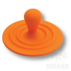 Ручка кнопка детская, цвет оранжевый
