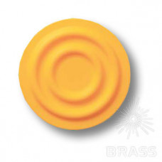 Ручка кнопка детская, круг желтый