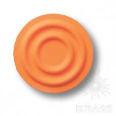 Ручка кнопка детская, круг оранжевый
