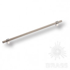 Ручка рейлинг модерн, глянцевый никель 320 мм