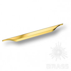 Ручка скоба модерн, глянцевое золото 320 мм