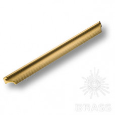 Ручка скоба современная классика, матовое золото 384 мм