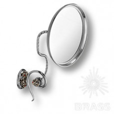 Зеркало для ванной комнаты, цвет - старое серебро