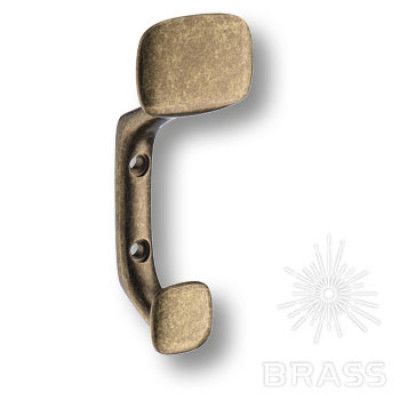 Крючок мебельный, античная бронза 46 мм