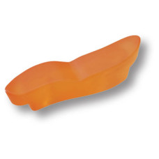 Ручка скоба детская, оранжевый 64 мм