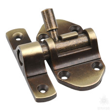 Шпингалет, старая бронза