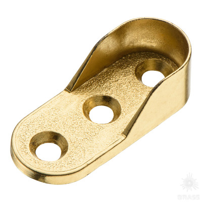 Штангодержатель боковой овальный, матовое золото (для 01470)