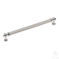 Ручка рейлинг, глянцевый никель 192 мм