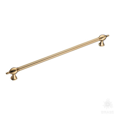 1124 320MP11 Ручка скоба, глянцевое золото 320 мм