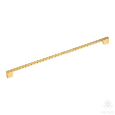 1039-416-Gold Ручка скоба, глянцевое золото 416 мм