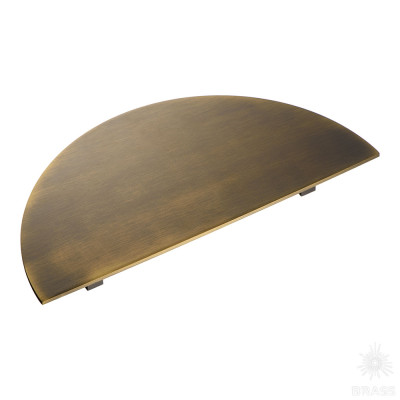 Ручка скоба, состаренная латунь 224 мм