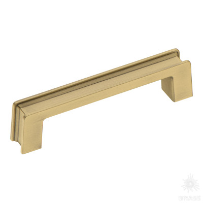 1140 096MP30 Ручка скоба,состаренная латунь 96 мм