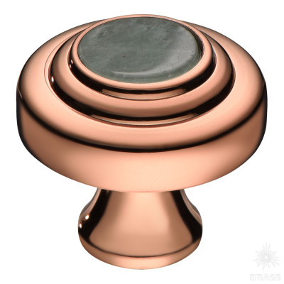 Ручка кнопка, медный