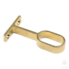 Штангодержатель проходной, глянцевое золото (для 01470)