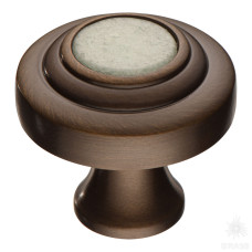 Ручка кнопка, античная состаренная бронза