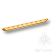 Ручка скоба модерн L-Line Alfa, глянцевое золото 256 мм