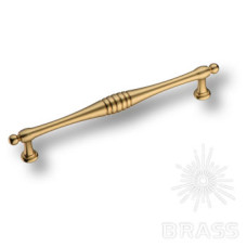 Ручка скоба современная классика, матовое золото 160 мм