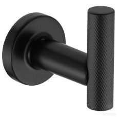 1013 001 AL6 Крючок мебельный, чёрный