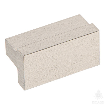 Ручка накладная, брашированный никель 32 мм