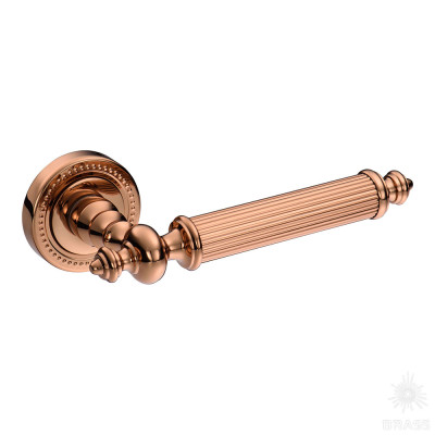 Ручка дверная, медный