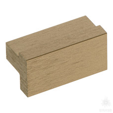 Ручка накладная, брашированная античная бронза 32 мм