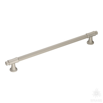 1117 256PC04 Ручка рейлинг, матовый никель 256 мм 1117 256PC04 Ручка рейлинг, матовый никель 256 мм