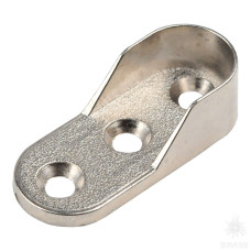 Штангодержатель боковой овальный, хром