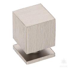 Ручка кнопка, брашированный никель