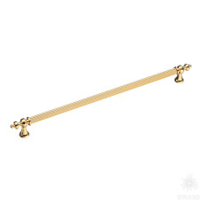 Ручка рейлинг, глянцевое золото 320 мм
