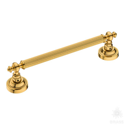 Ручка скоба, глянцевое золото 300 мм