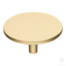 Ручка кнопка, матовое золото Ручка кнопка, матовое золото