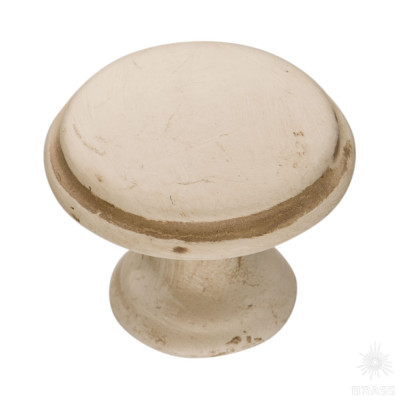 Ручка кнопка, слоновая кость