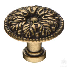 Ручка кнопка, античная бронза