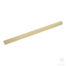 Ручка накладная, брашированная латунь 480 мм