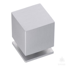 Ручка кнопка, полированный хром