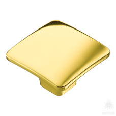 Ручка кнопка, глянцевое золото
