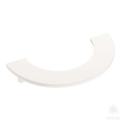 1196 128PC21 Ручка скоба, белый 128 мм