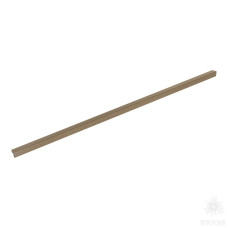 Ручка накладная, брашированный графит 480-480 мм