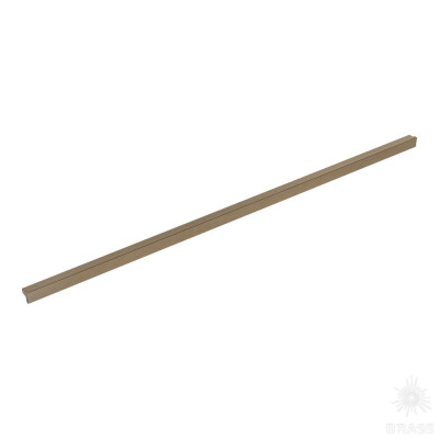 Ручка накладная, брашированный графит 480-480 мм