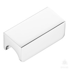 Ручка накладная, глянцевый хром 32 мм