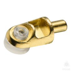 Полкодержатель для стекла, латунь