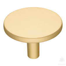 Ручка кнопка, матовое золото Ручка кнопка, матовое золото