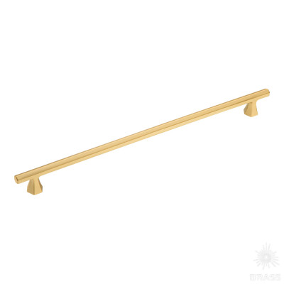 1108 320PC35 Ручка скоба, матовое золото 320 мм