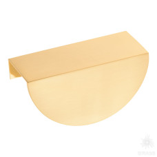 1233-64-Matt Gold Ручка торцевая, сатинированное золото 64 мм