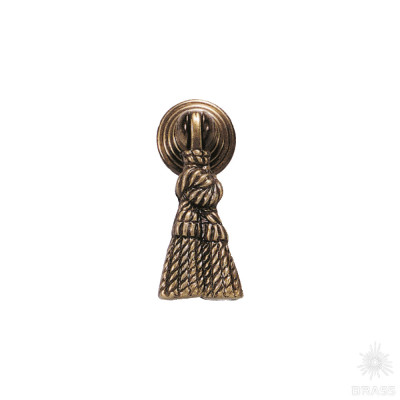 Ручка капля классика, античная бронза