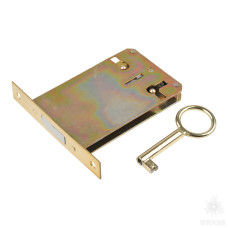 Замок врезной, латунь